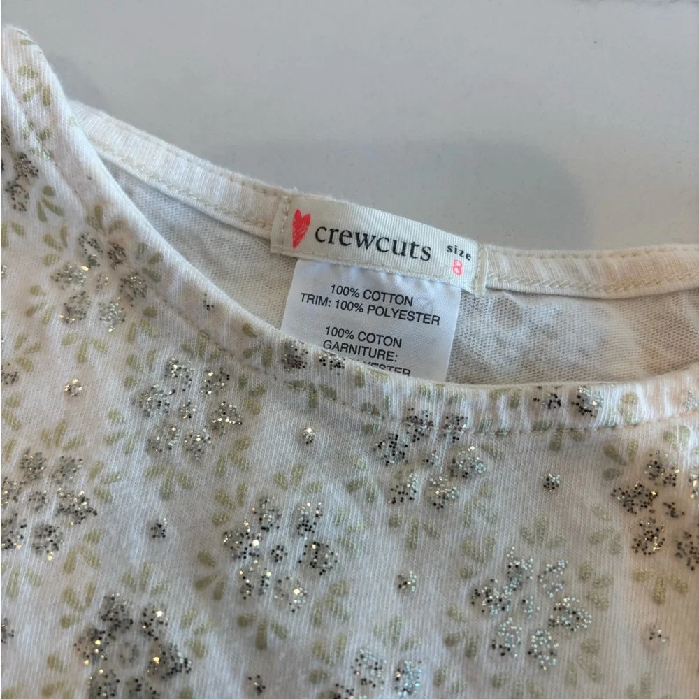 Crewcuts Sparkling Beige Sleeveless Blouse